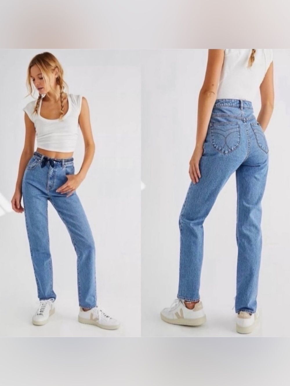 Rolla's Dusters High Rise Slim Sz 28